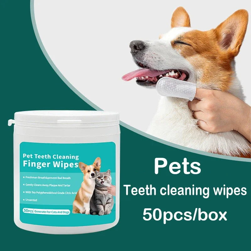 Disposable Pet Finger Toothbrush