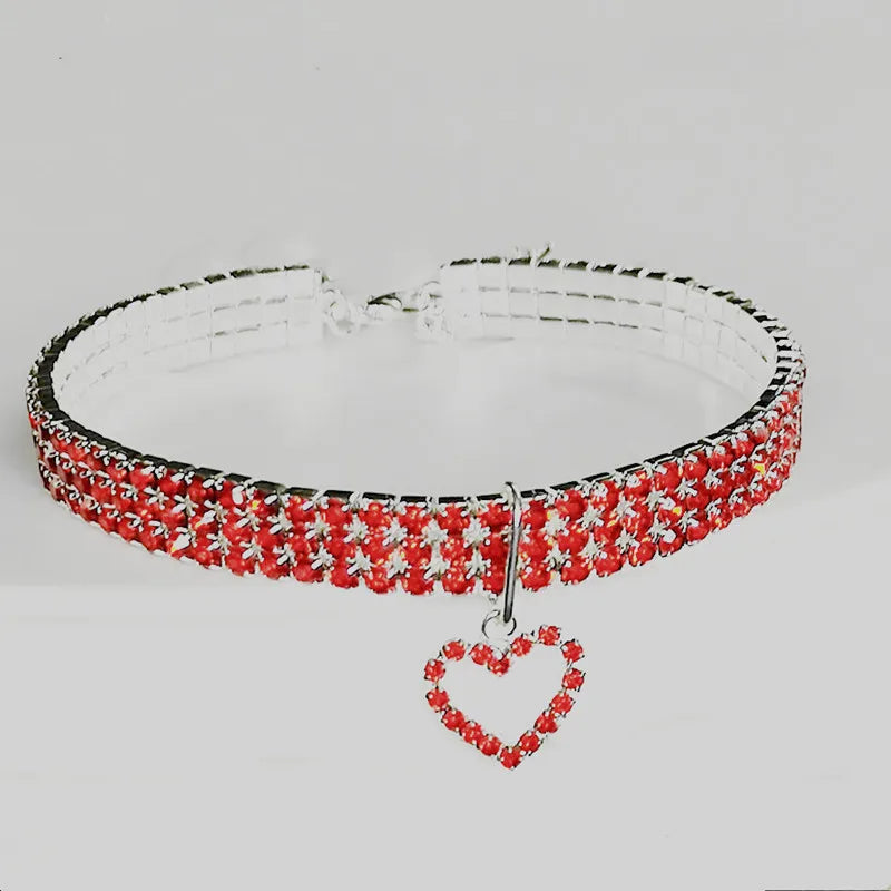 Luxury Rhinestone Pet Collar
