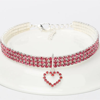Luxury Rhinestone Pet Collar