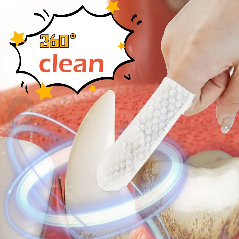 Disposable Pet Finger Toothbrush