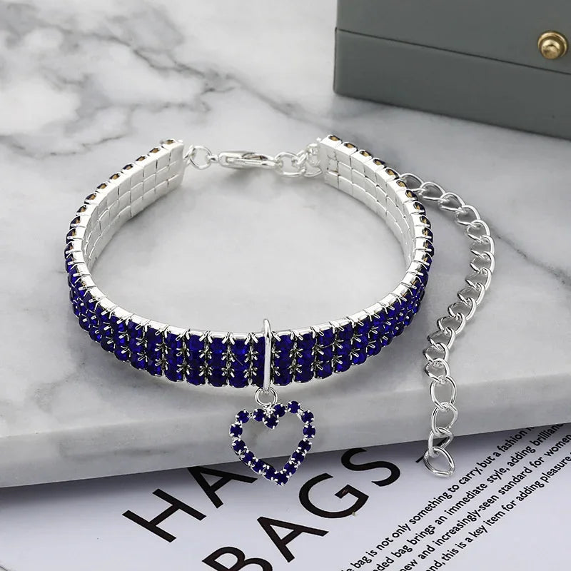 Luxury Rhinestone Pet Collar