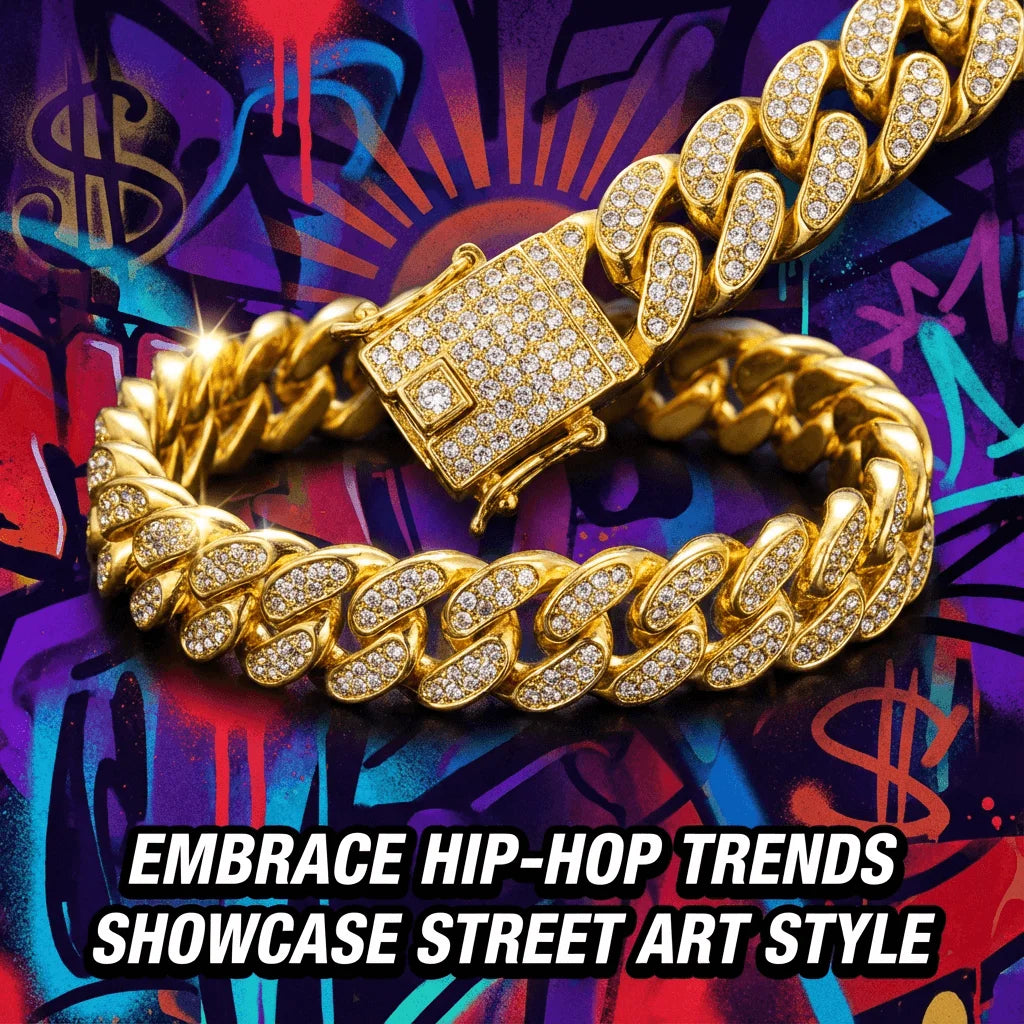 Luxury Hip Hop Dog Collar