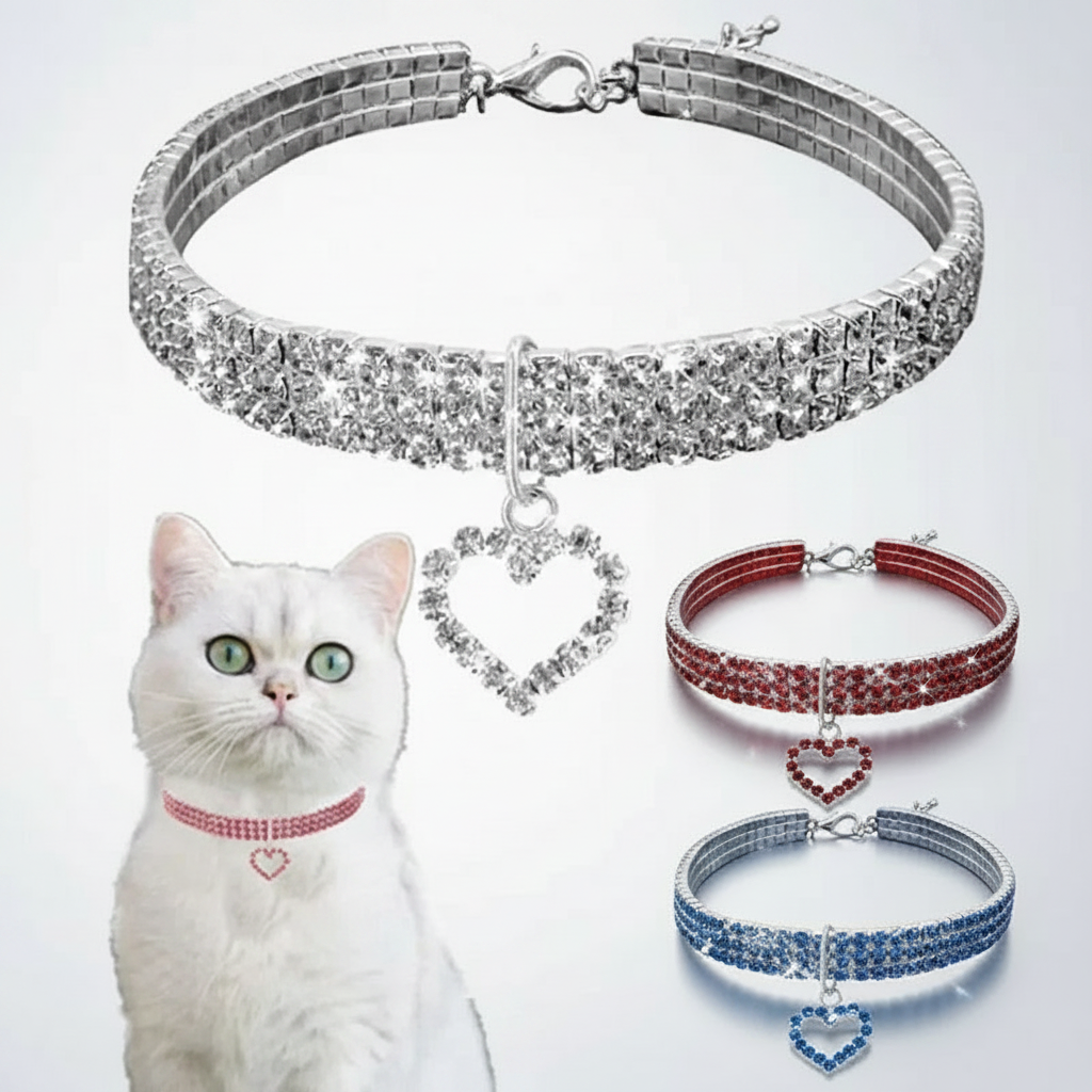 Luxury Rhinestone Pet Collar