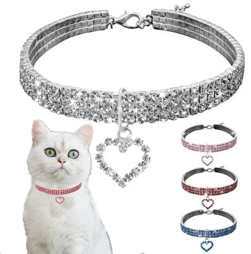 Luxury Rhinestone Pet Collar
