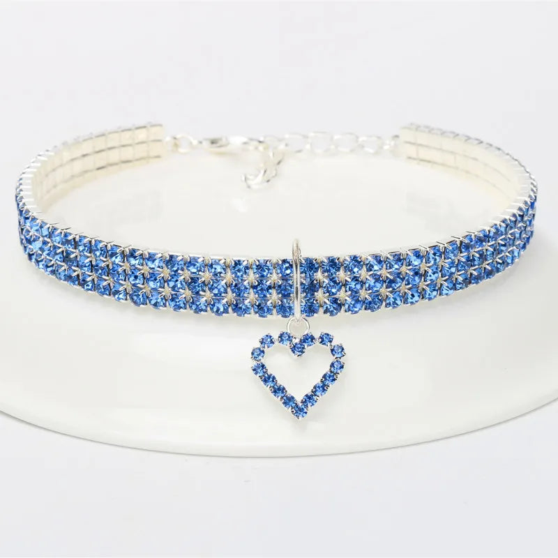 Luxury Rhinestone Pet Collar