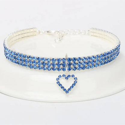 Luxury Rhinestone Pet Collar