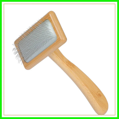 Bamboo Pet Slicker Brush