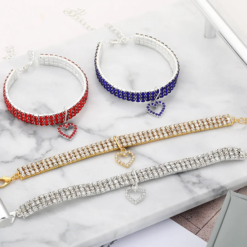 Luxury Rhinestone Pet Collar