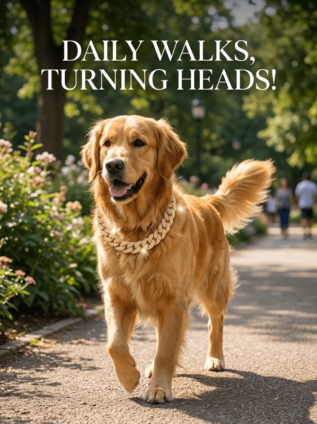 Luxury Hip Hop Dog Collar