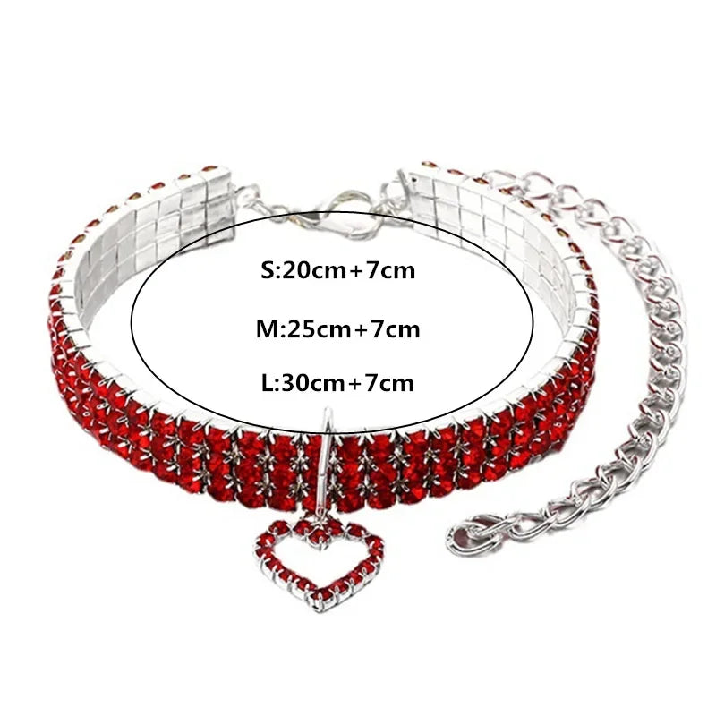 Luxury Rhinestone Pet Collar